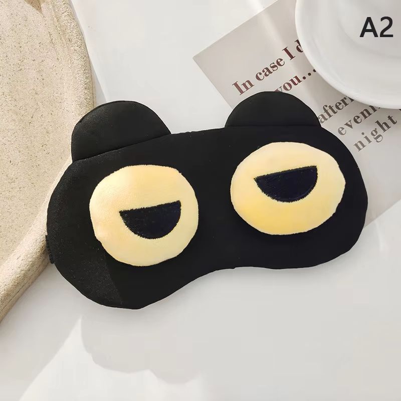Cartoon Sleep Eye Mask – Cute Funny Anime Kids Eye Cover & Travel Blindfold