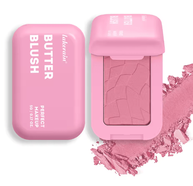 Professional Long Lasting Powder Blush Vegan Formula Natural Finish