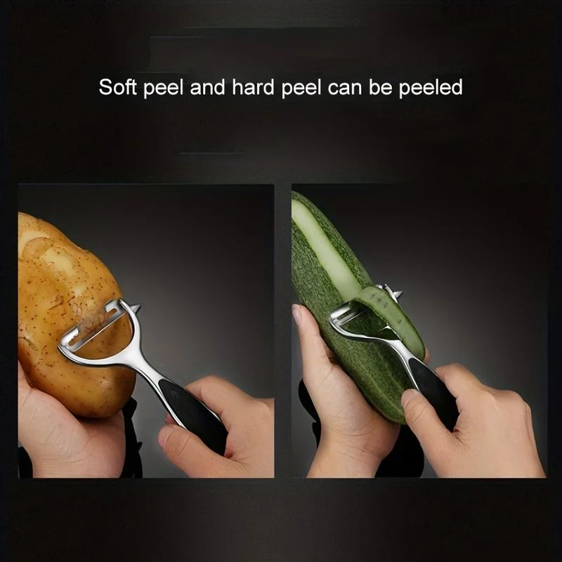 Stainless Steel Multifunction Vegetable Peeler
