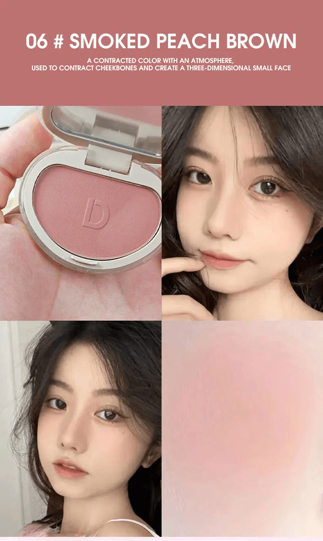 DaimAnpu Honey Glow Powder Blush Natural Brightening Finish