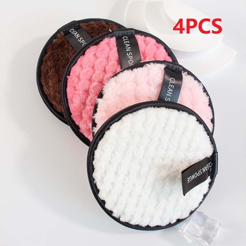 Ultra Soft Reusable Microfiber Makeup Remover Pads – Washable Eco Friendly Facial Cleansing Set