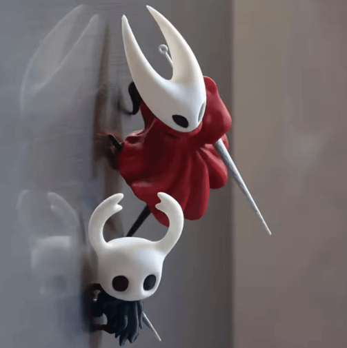 Hornet Knight Hollow Knight 3D Printed Fridge Magnet Cartoon Decor