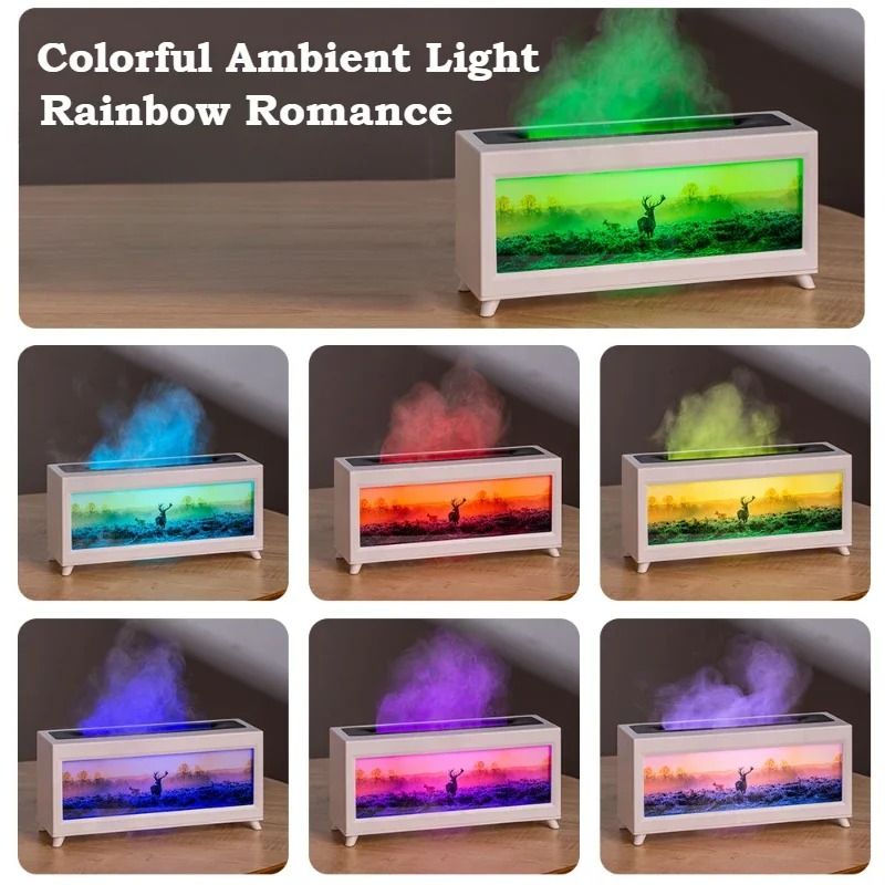 Flame Effect Essential Oil Diffuser and Humidifier
