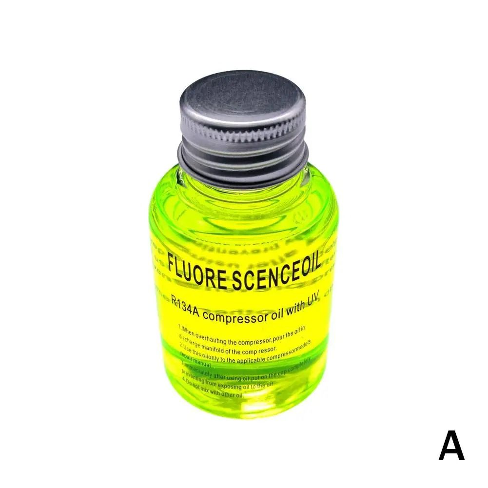 R134a Car AC Leak Repair Agent Fluorescent Detection Oil