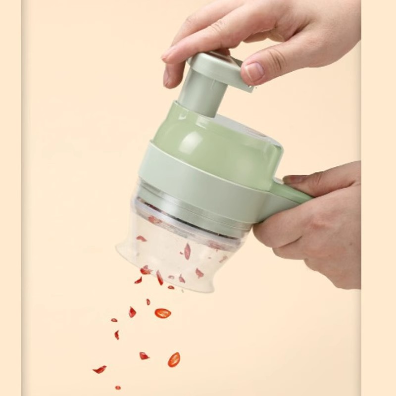 Electric Food Chopper Garlic Masher Wireless Handheld Meat Grinder Vegetable Cutter Food Slicer Kitchen Mincer