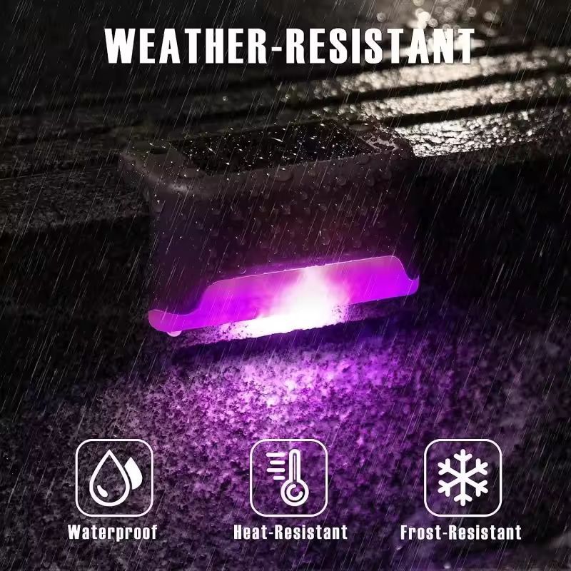 SolarGlow Elite Deck & Garden Solar Lights – Waterproof IP65 Solar Deck Light Set