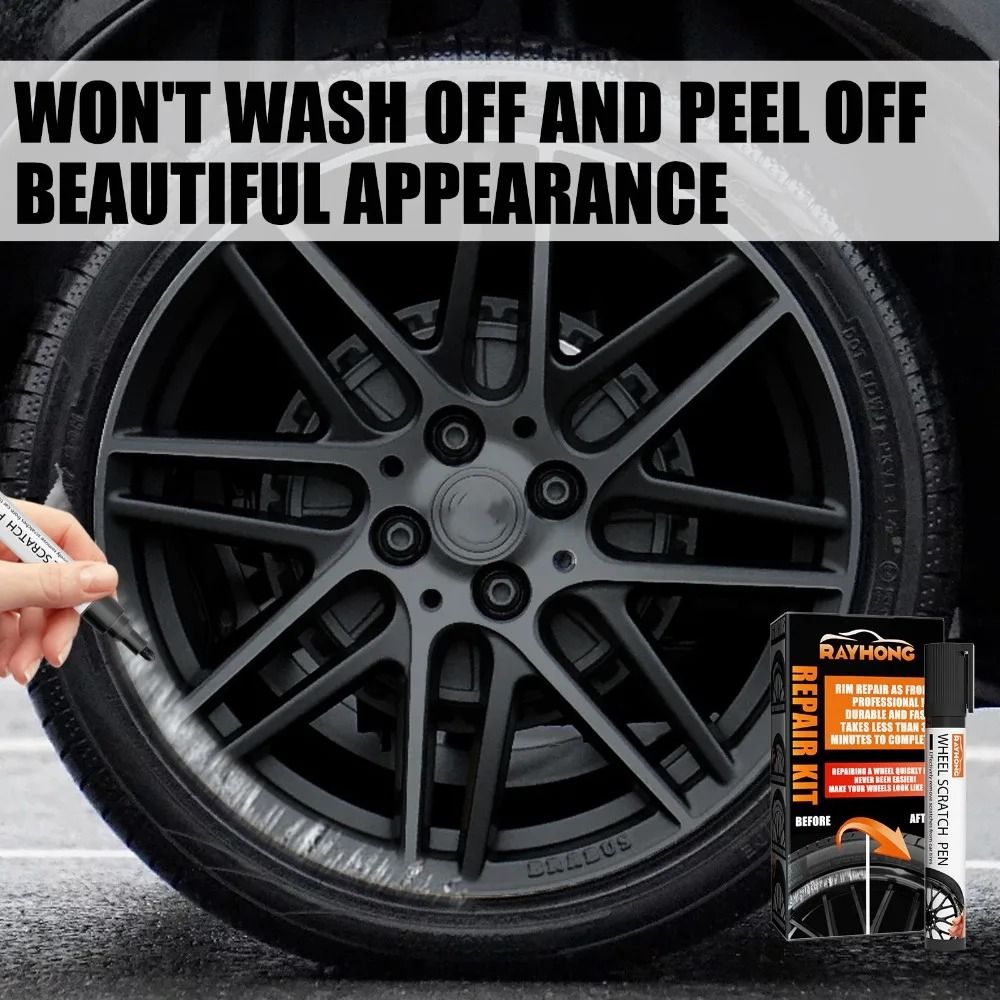 Universal Alloy Wheel Repair Kit – Portable DIY Scratch Paint Fix – High-Yield Automotive Interaction Hub