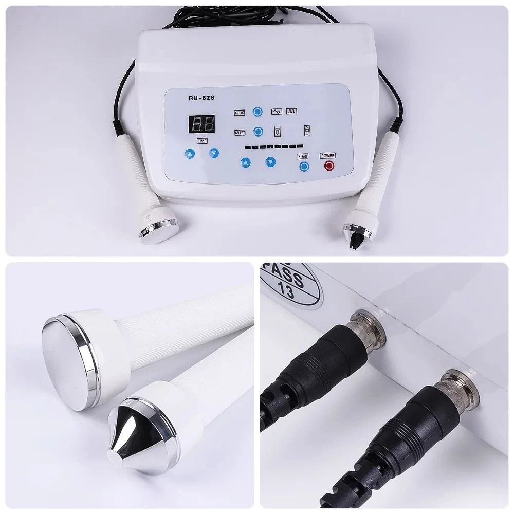 Ultrasonic Skin Lifting and Whitening Beauty Device