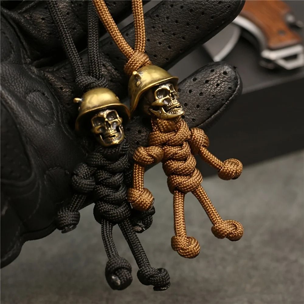 Creative Skull Soldier Keychain for Bags and Keys