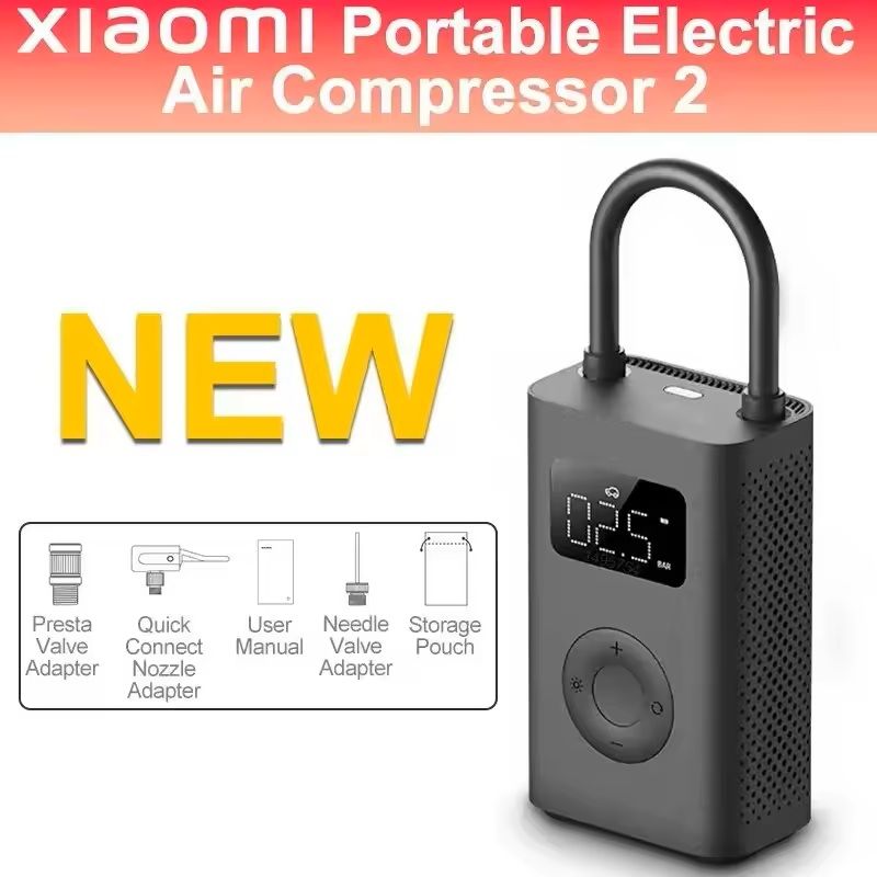 Air Pump 2 – 25% Faster Inflation, Compact & Smart
