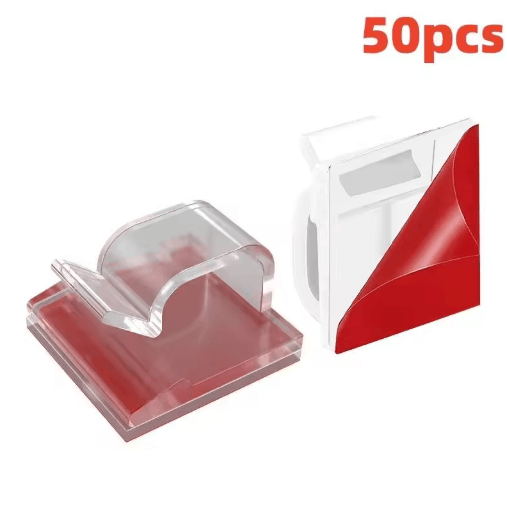 USB Cable Organizer Clip with Adhesive Wire Winder
