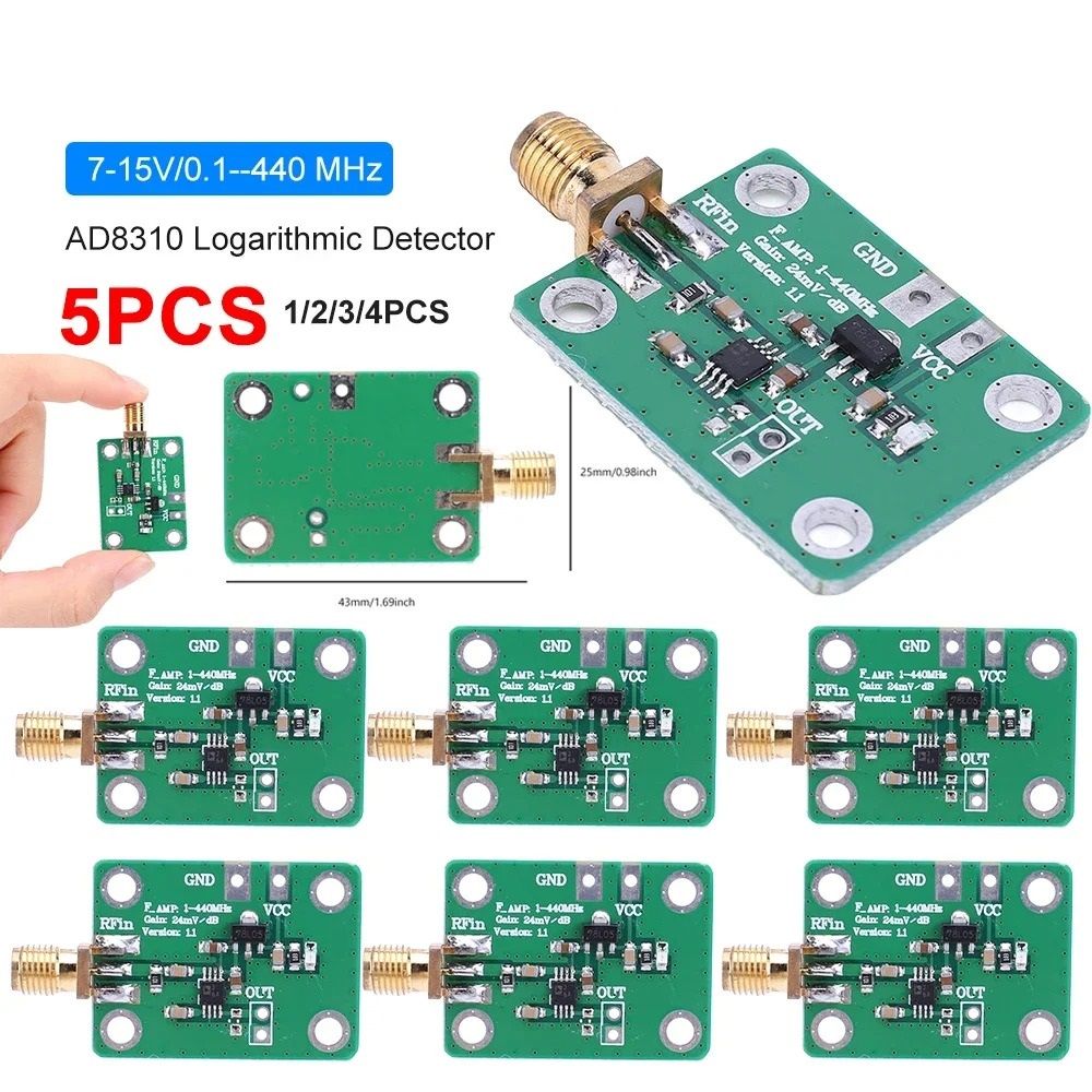 RF Power Detector Module Board for High Frequency Signal Measurement