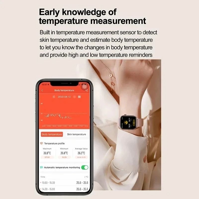 AI Health Diagnostic & Body Composition Smartwatch