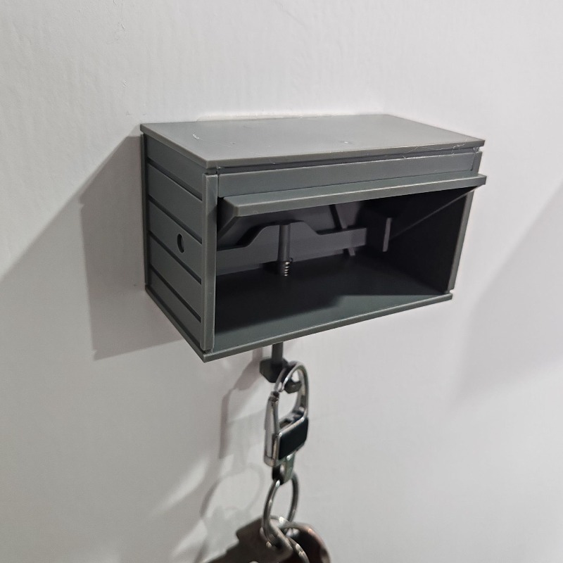 Car-Themed Printed Garage Switchable Key Holder, Keychain Box