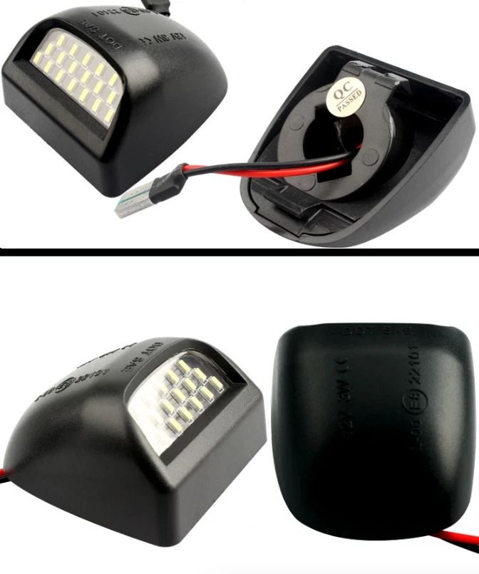 LED License Plate Light Lamp OEM Replacement with SMD LED, Waterproof & High Brightness