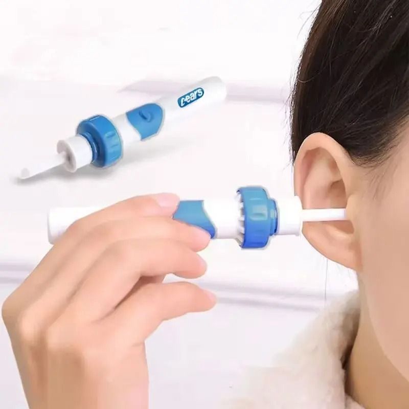 Electric Earwax Vacuum Cleaner and Earpick Set