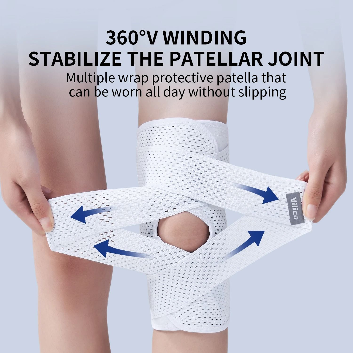 Summer Lightweight Outdoor Sports Knee Pads for Men Women Basketball Running Hiking