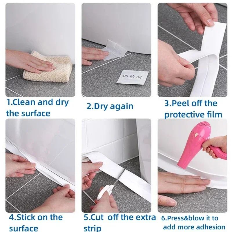 PVC Waterproof Sealing and Caulk Tape