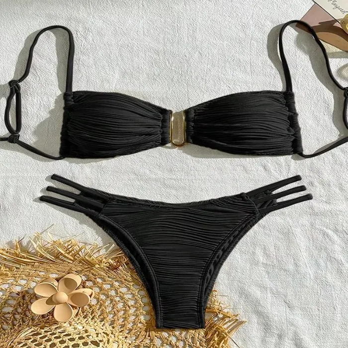 Women's Sexy Swimsuits, Push Up Bikini Set, Brazilian Beach Swim Wear, Bathing Suits for Females