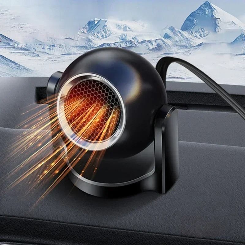 Portable 12V Car Heater Electric Windshield Defogger and Defroster Fan