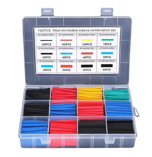 Professional Heat-Shrink Tubing Insulation Kit