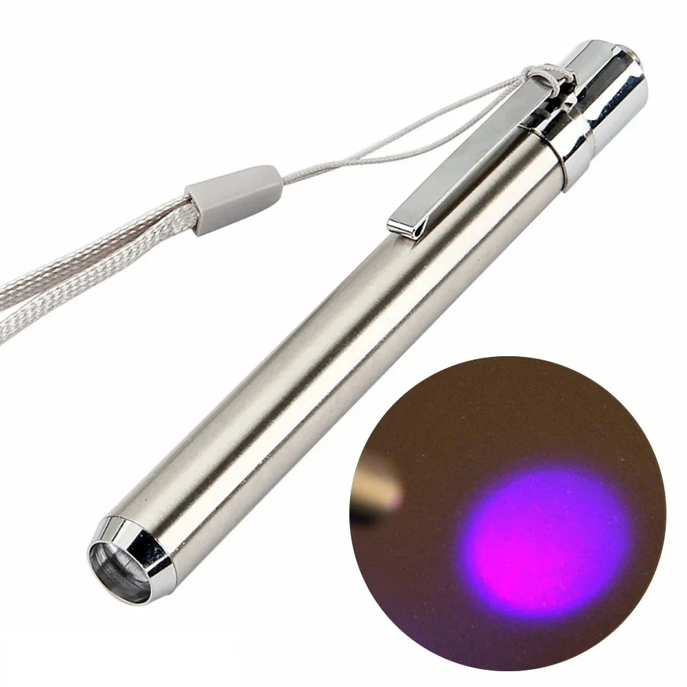 UV LED Flashlight for Medical & Cash Detection  Ultraviolet Light Mini Portable Torch