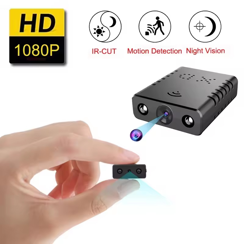 Mini Camera Wire Camera, Anti-theft IP Camera for Home, Smart Home Security, Indoor Video, Voice APP Real-time Cam