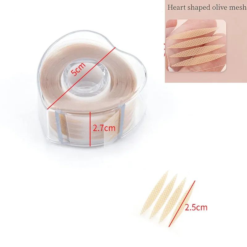 Double Fold Eyelid Tape Sticker Invisible Lace Eyelash Extension Self-adhesive Under Eye
