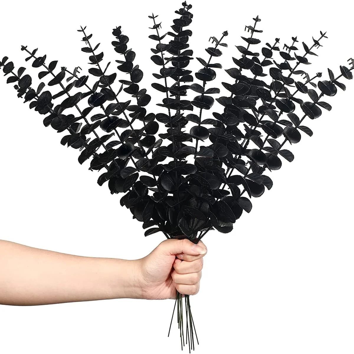 100-Piece Bulk Artificial Eucalyptus Leaf Set