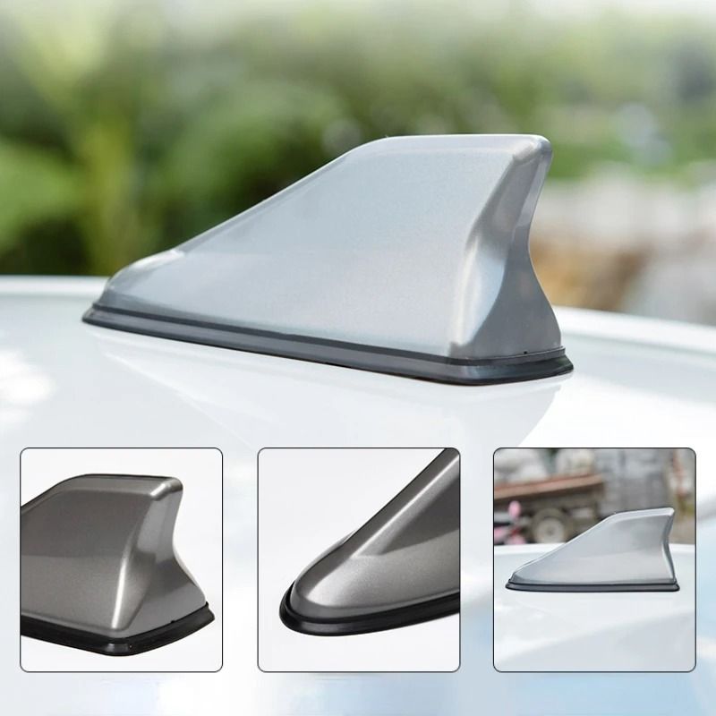 Universal Shark Fin Car Roof Antenna Carbon Fiber Style