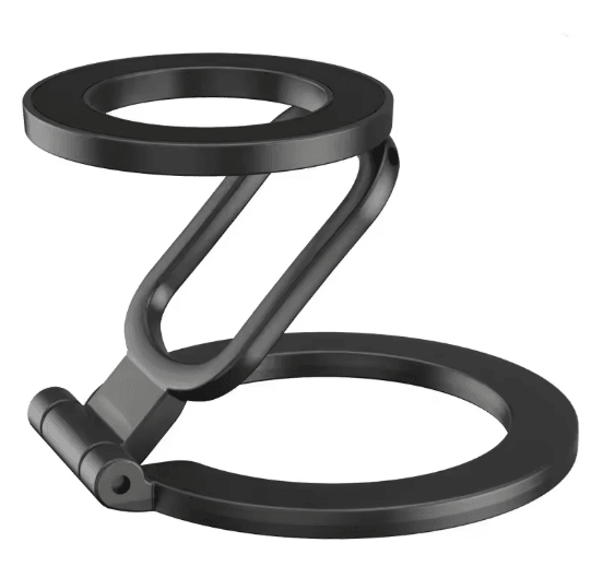 Double Sided MagSafe Phone Holder 360 Rotating Magnetic Stand with Finger Grip