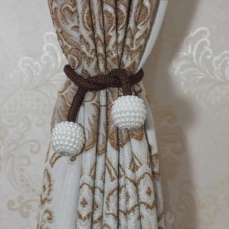 Pearl Magnetic Curtain Tieback
