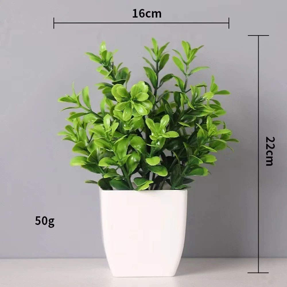 Energetic Artificial Bonsai Plant – Vivid Non-Fading Tabletop Greenery for Home & Office Decor