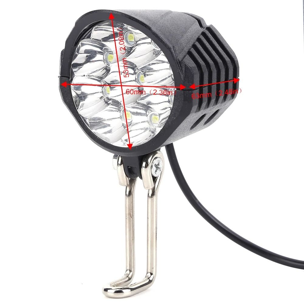 E-Bike 2-in-1 LED Luminance Hub and High-Fidelity Commuter Safety Architecture