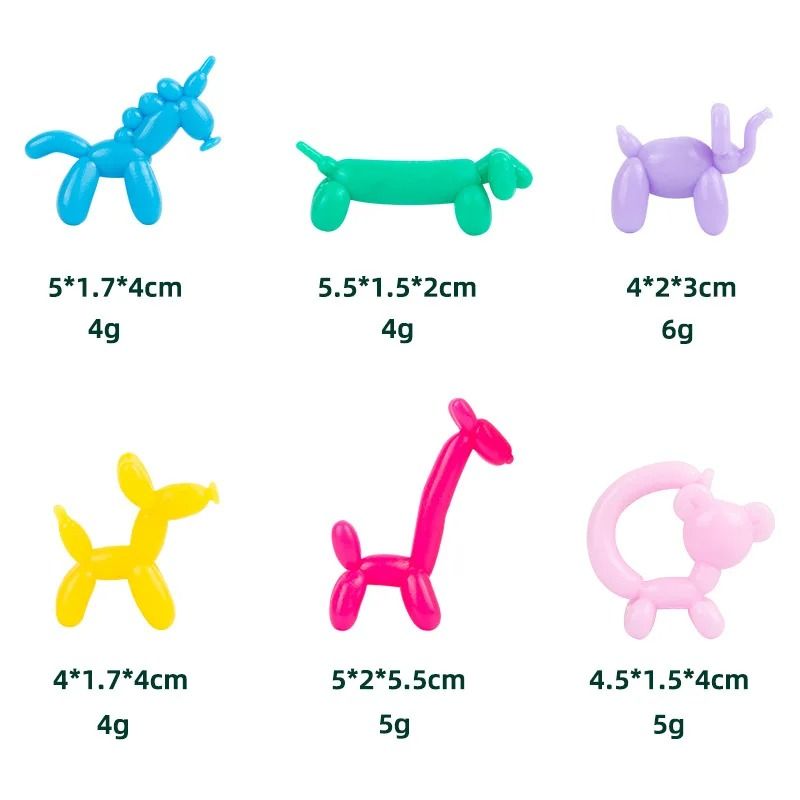 Novelty Standing Balloon Animal Squeezing Toys For Gifts And Decor