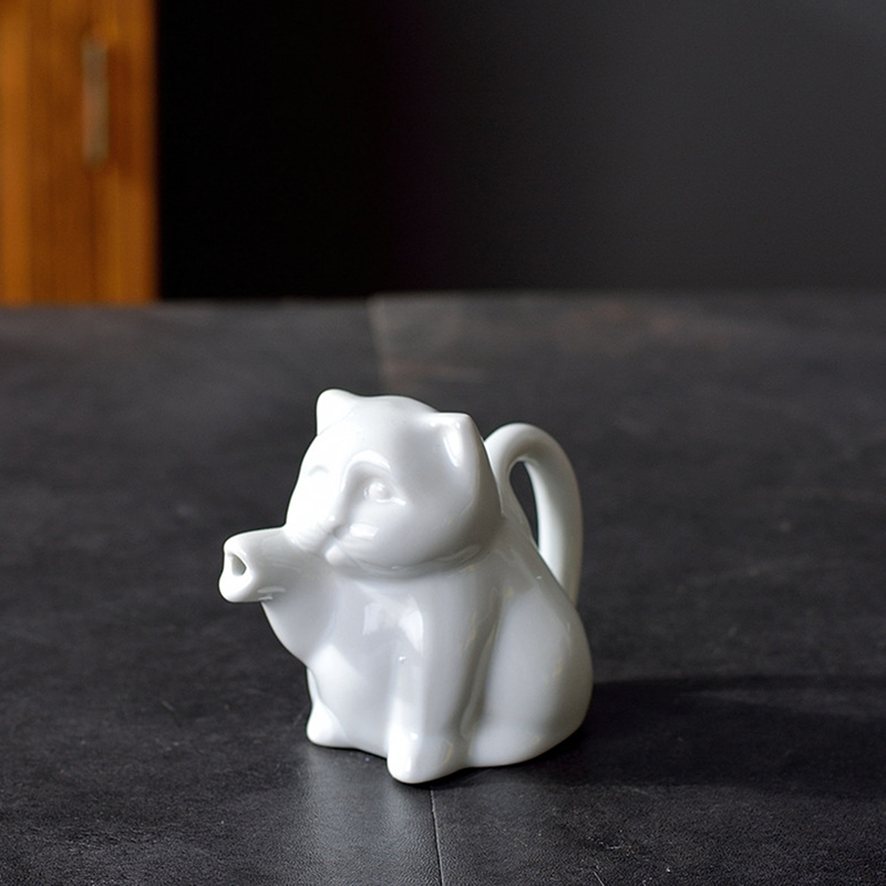 Cow Coffee Cup, Pitcher Milk Creamer Ceramic Jug, Gravy Sauce Pourer Frothing Mini Container Serving Boat