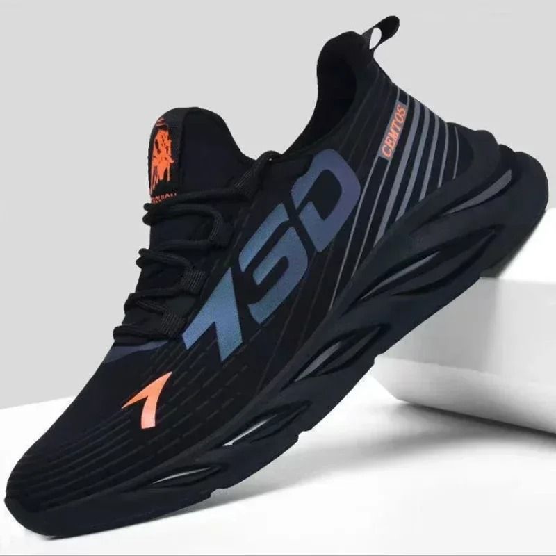 Mens Casual Slip On Sneakers Breathable Lightweight Running Shoes