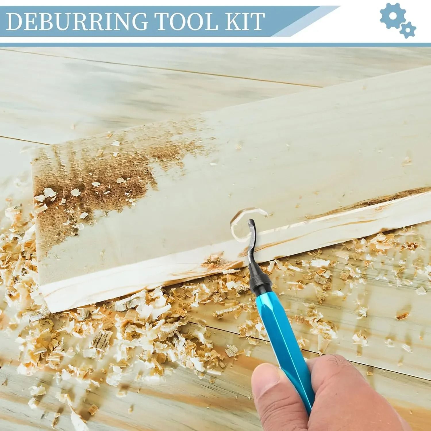 Deburring Tool Set – 11-Piece High-Speed Steel Finishing Kit