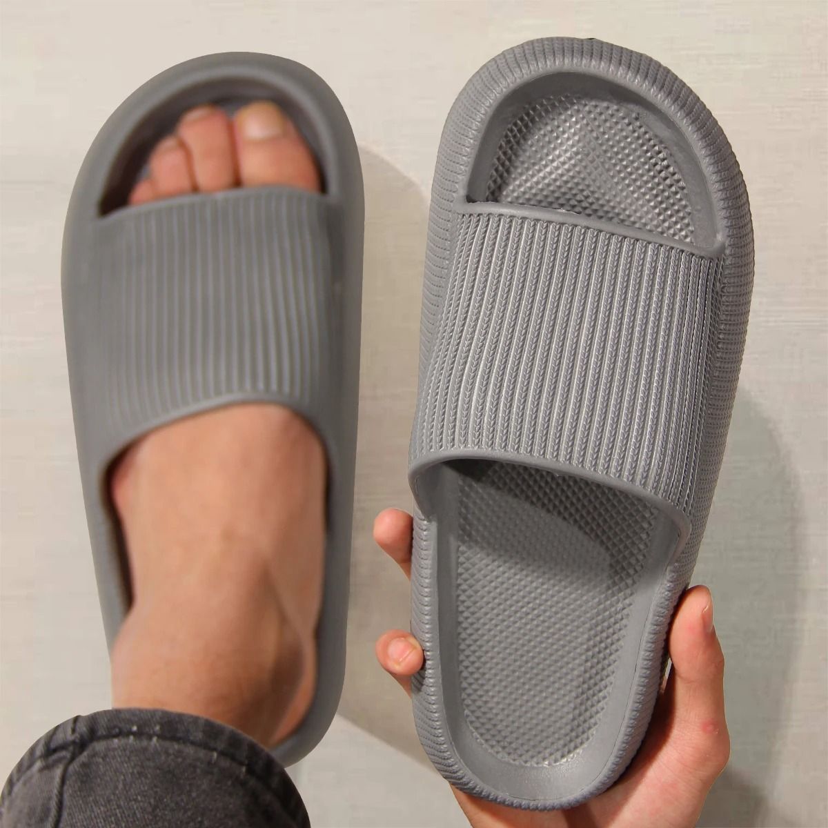 Ultra-Soft Cloud-Feel Cushion Slippers