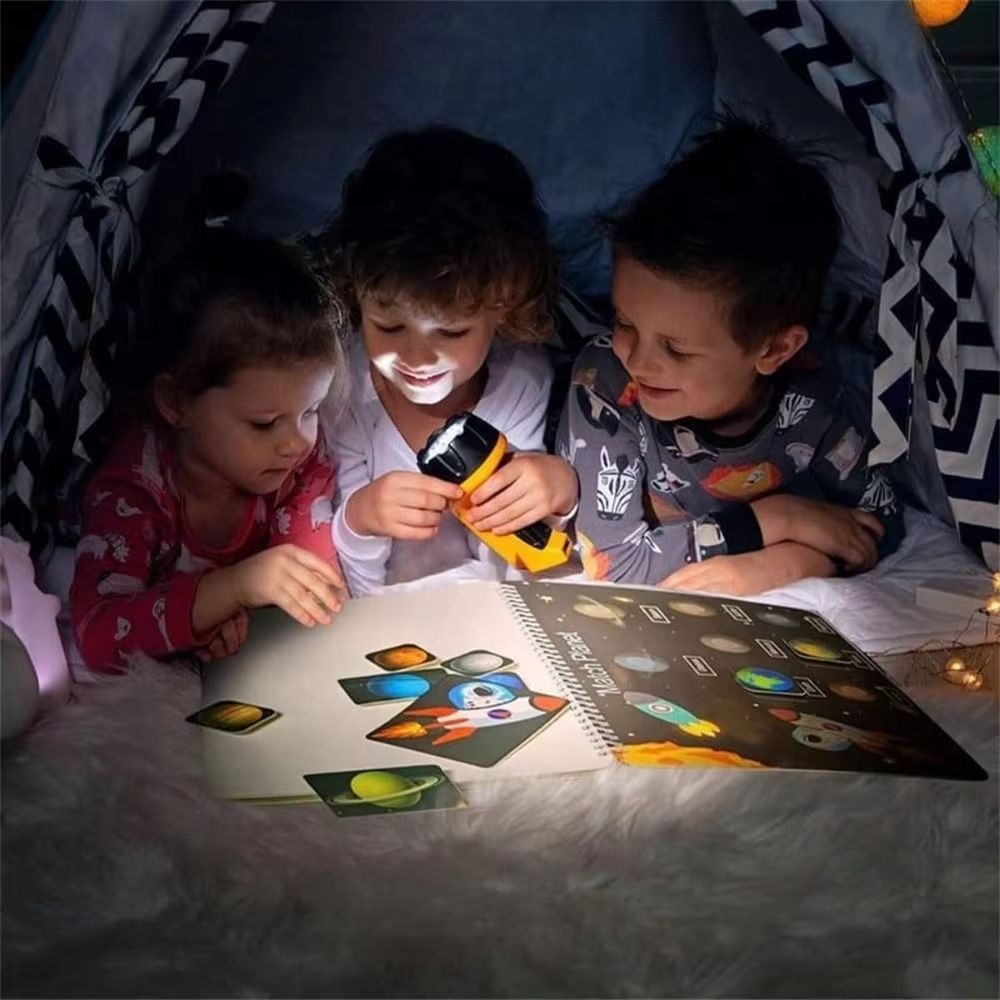 Preschool Busy Book Activity Binder for Early Learning
