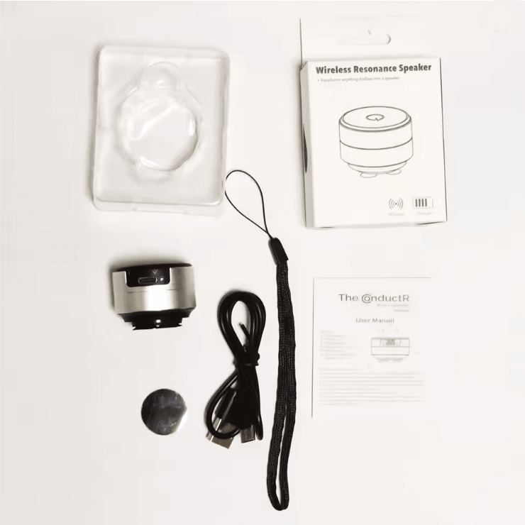 Bone Conduction Speaker Mini Portable Wireless Metal Speaker