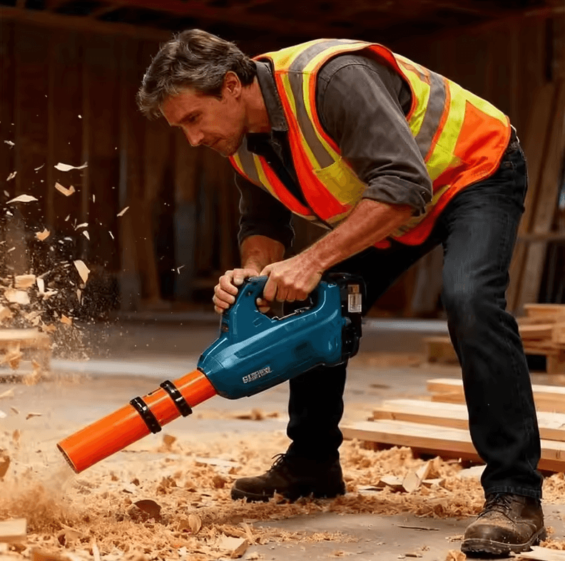 High-Flow Leaf Blower Air Booster – Turbo Nozzle Power Amplifier Attachment