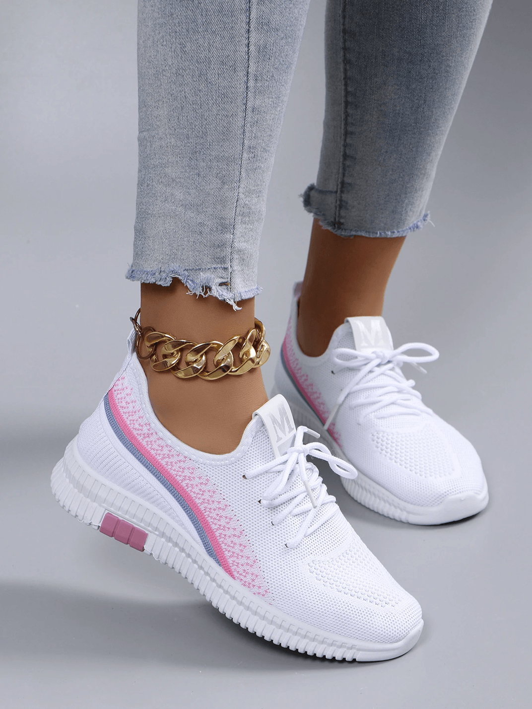 AirLite Womens Breathable Mesh Flat Shoes Casual Summer Sneakers