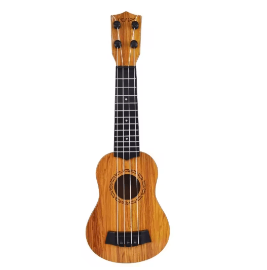 Kids Mini Guitar Toy 35cm Ukulele-Style Musical Learning Instrument