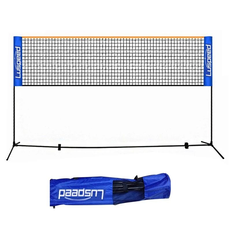 Portable Folding Badminton and Tennis Training Net for Indoor and Outdoor Sports