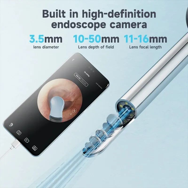 Smart Ear Wax Removal Camera Tool