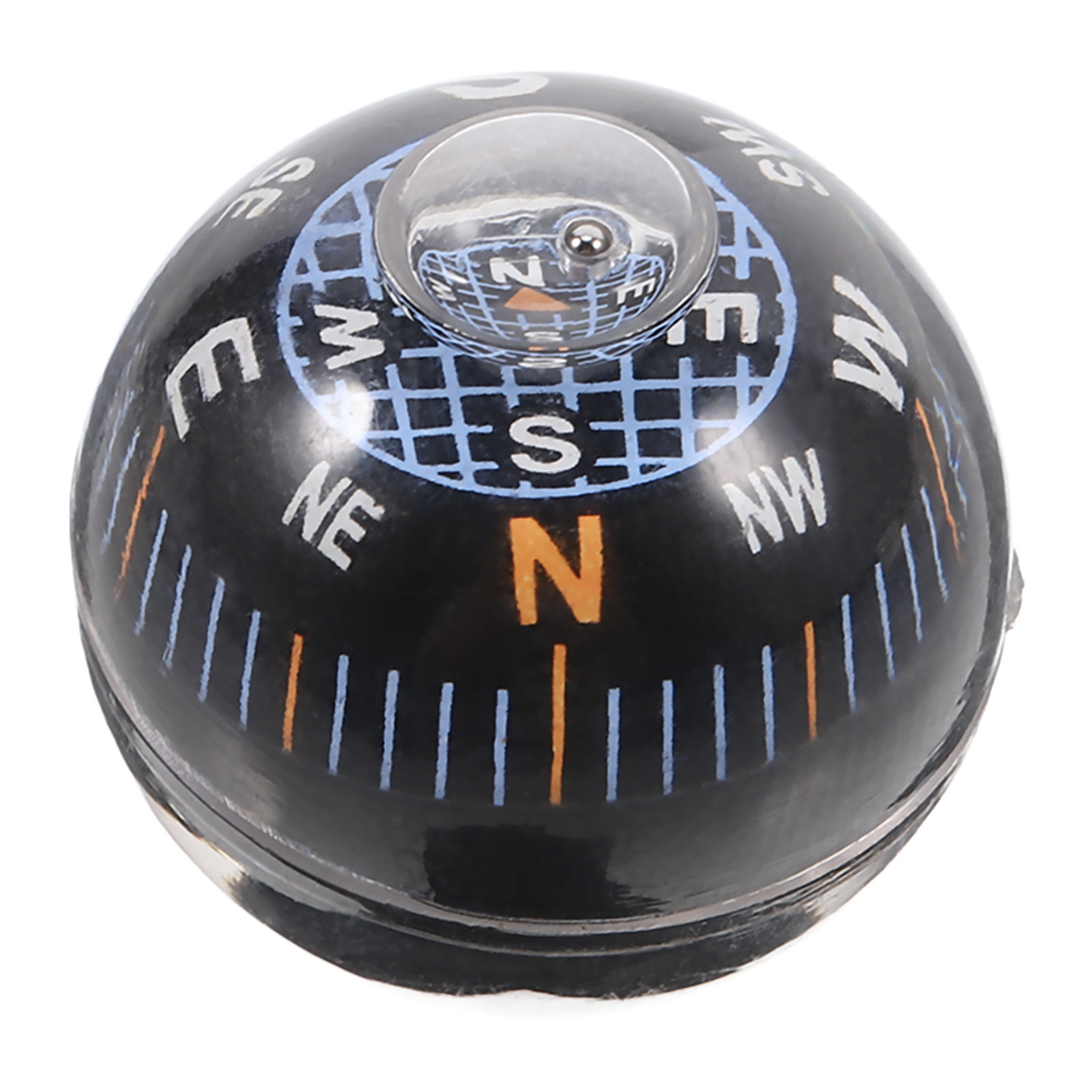 Mini Car Dashboard Compass Ball Navigation Tool for Hiking Camping and Off Road Driving