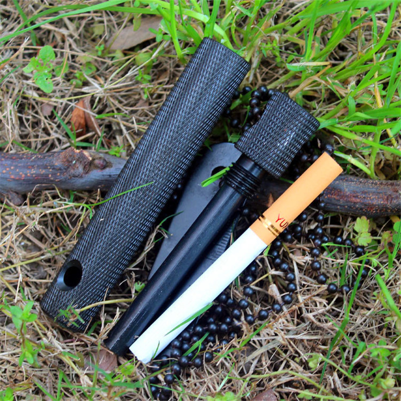 Magnesium Fire Starter with Compass Outdoor Survival Fire Starter Tool