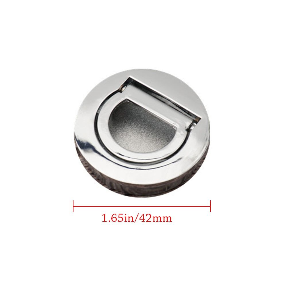 Modern Stainless Steel Recessed Cabinet Handles Hidden Flush Mount Drawer Pulls