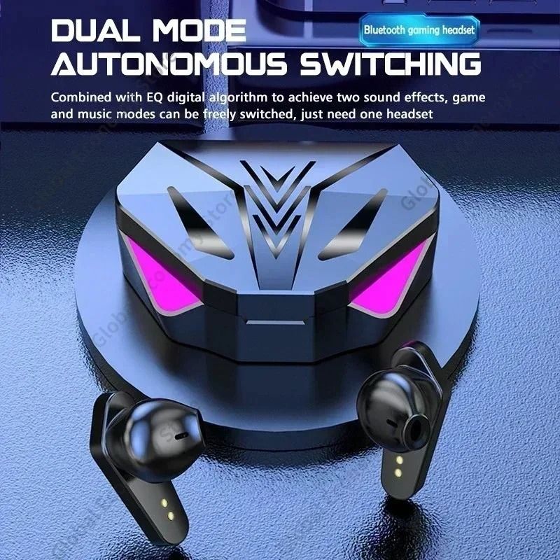 Wireless Gaming Earbuds with 9D Sound & Microphone